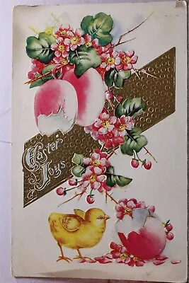 Easter Joys Postcard Old Vintage Card View Standard Souvenir Postal Post PC • $0.55