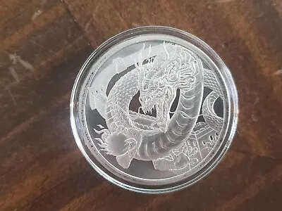 THE CHINESE World Of Dragons Series #2/6 - 1 Oz .999 Fine Silver Coin Round RARE • $47.50