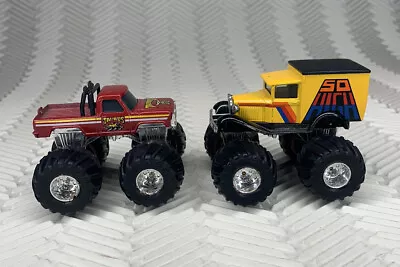 Lot Of 2 Vntg Matchbox Super Chargers Ford TAURUS 4x4  So High Monster Trucks • $24.99