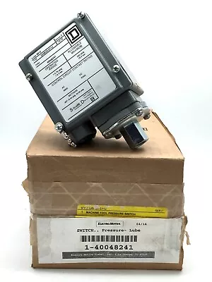 $295 • Buy Square D 9012GAW24-S112 Ind. Adjustable Differential Pressure Switch Series C 