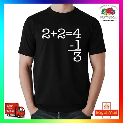 Quick Maths T-shirt Tee TShirt Funny Rude Unisex Not Hot Ting Goes UK Parody 2 • £14.99