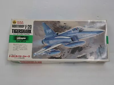 Hasegawa Northrop F-20 Tigershark USAF Model Airplane Kit 1:72 SEALED PARTS • $20