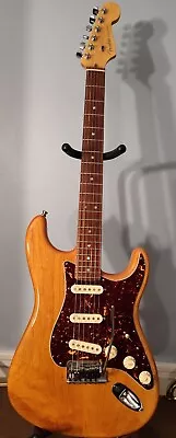 2010 Fender American Standard Deluxe Stratocaster Natural Rosewood Fretboard USA • $1549