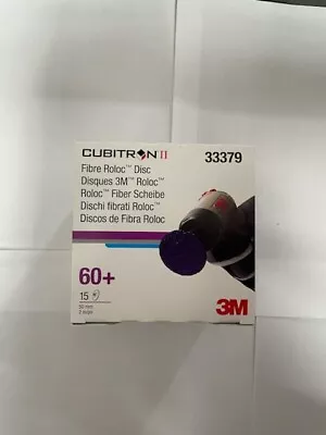 3M Cubitron II Fibre Roloc Disc 2  60+ Grit : 33379 • $29.95