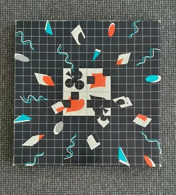 🔶️VINTAGE 1992 JIGGERED POSTMODERN AUSTRALIAN BOARDGAME Sottsass Memphis Era  • $99.99