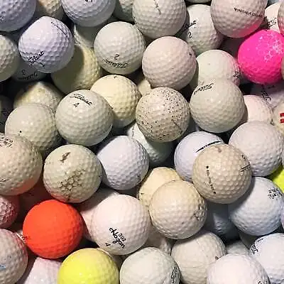 Assorted Hitaway/Practice Recycled Used Golf Balls Color Mix - 300 Count • $81.99