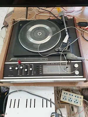 Vintage Tempest Concept 80 / Garrard SP 25 MK III Turntable And Radio Working • $299.99