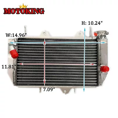 For Yamaha YFZ450R 2009-2013 / YFZ450X 2010 2011 Oversized ATV Aluminum Radiator • $65