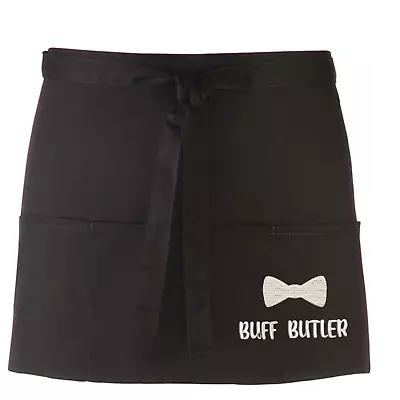 Cheeky Buff Butler Apron Waist Apron- Cheeky Night Hen Birthday Joke • £12.99