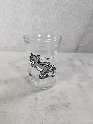 Welch's Tom And Jerry ~ The Movie Jelly Glass/Jar 4  Tall • $12.98