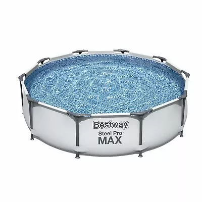 Bestway 10ft Steel Pro Max Garden Lawn Frame Pool Unisex Above Ground Pools • £119.99