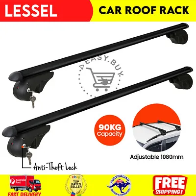 Roof Racks Black (Pair) | Fits Subaru Forester 1997-2021 Car Top Cross Bars • $113.88