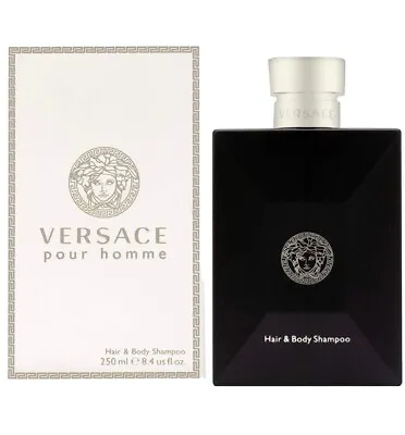 Versace Pour Homme Hair & Body Shampoo - Shower Gel - Shampoo 8.4 Fl Oz - NEW • $60