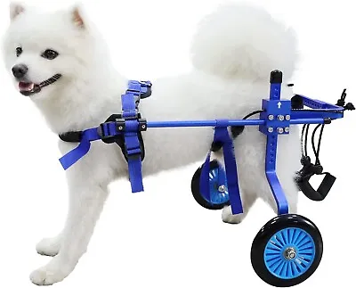 HobeyHove Adjustable Dog Wheelchair For Back Legs Sz S (for Med Sz Dogs) • $109.99