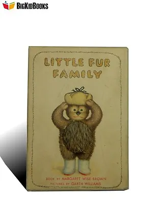 $720 • Buy Little Fur Family Margaret Wise Brown 1946 Harper Brothers Original Box Rare