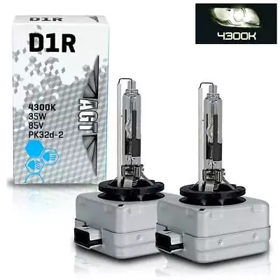 2x D1R HID AGT Germany Headlight Replacement Bulb D1R Xenon 4300K Light • $23.95