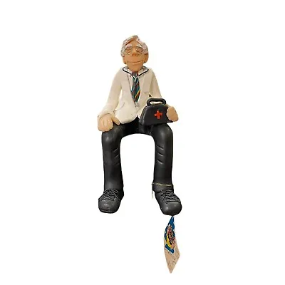 D. Manning Shelf Sitter Male Doctor Rare Limited Edition Collectible Figurine • $23.99