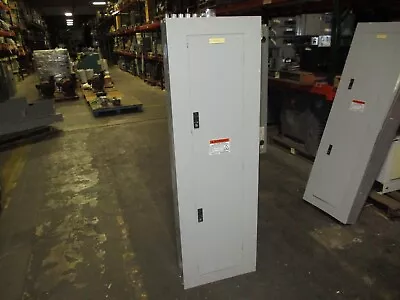 GE Main Lug Breaker Panel AQF3422MTX 225A Max 208/120V 3Ph 4W 42-Slot Used • $300