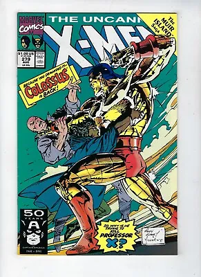 UNCANNY X-MEN # 279 Marvel Comics Muir Island Saga Andy Kubert Cvr/art 1991 VF- • £2.95