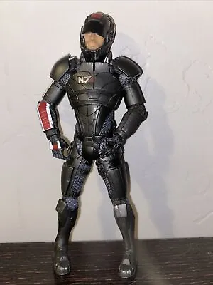 Mass Effect 2/3 Commander Shepard Male 7in Scale Action Figure Loose No Gun/base • $60