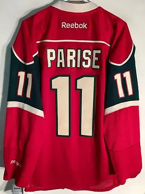 $49.99 • Buy Reebok Premier NHL Jersey Minnesota Wild Zach Parise Red Sz S