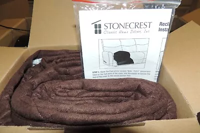 STONECREST Recliner Sofa Cover Waterproof Microsuede Recliner Sofa Slipcover  • $1.99