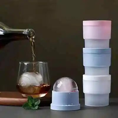 Premium Whiskey Ice Ball Mold Maker - Create Perfectly Round Ice Balls • £1.80