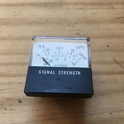 Honeywell MS1 F.S =100 UA.D.C Signal Strength UV Meter 0-100K(μV) -20 - +3 VU Db • $200