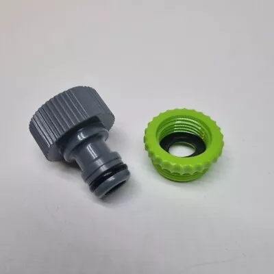 Garden Outdoor Tap Connector Attachment 3/4 1/2 Adapter Female To Male Tap Hose • £4.95