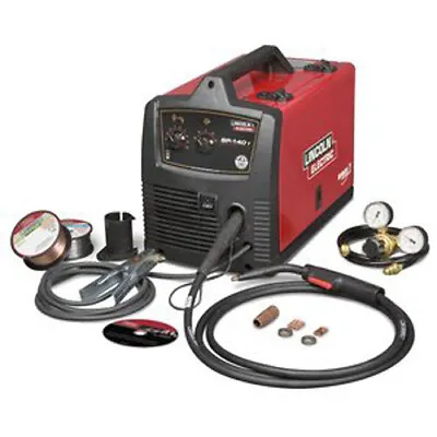 Lincoln Electric U2688-3 SP-140T MIG Welder Welds Flux Core Or Gas W 110V Plug • $545