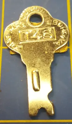 Vintage Long MFG Co. Key T46 Trunk Key. • $14.79