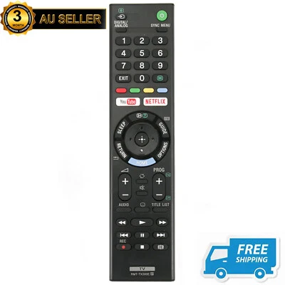 $13.98 • Buy New Replaced RMT-TX300E TV Remote For Sony KD-60X6700E KD-65X7000E KD-70X6700E