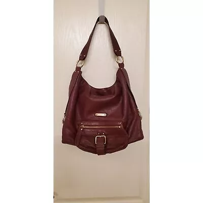 Michael Kors Austin Pebbled Leather Hobo Shoulder Handbag • $50