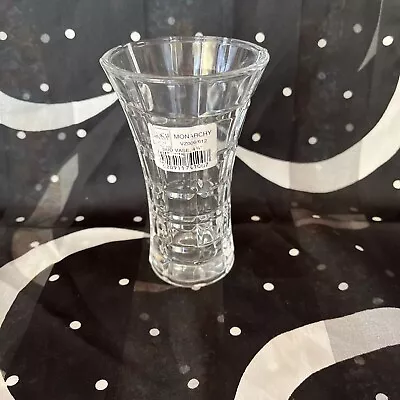 Vintage Mikasa Crystal Clear Accent Bud Vase Monarchy 4.75” • $6