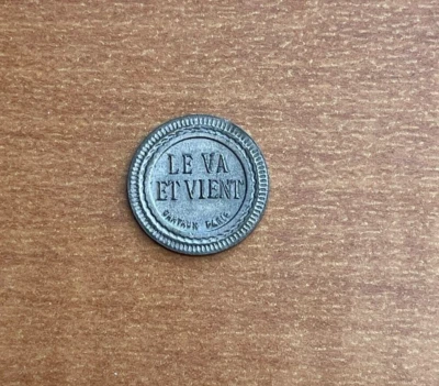 $10 • Buy Undated France Trade Token - Le Va Et Vient 20 Centimes  Bg