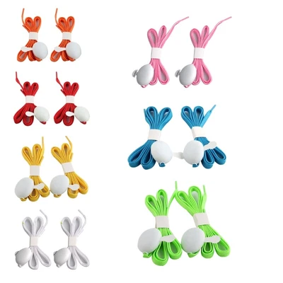 £5.28 • Buy LED Light Up Shoe Laces Nylon LED Shoelaces With Flhing Shoe Laces For Party