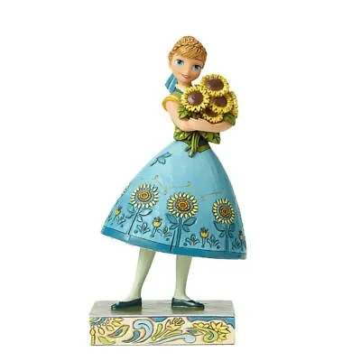 Jim Shore Disney Traditions Anna With Sunflowers Figurine 4050882 • $62.69