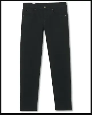 MEN's J.LINDEBERG Sz W27L34 Black JAY BATAVIA Stretch Slim Straight Jeans NWT • $35.99