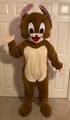 Mascot Costume Cartoon Tom & Jerry Halloween Adult Outfit JERRY MOUSE Cosplay • $249.99