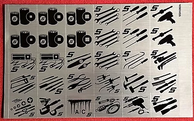 Vintage NEW Snap On Tools Tool Box Cabinet Stickers - Decal  SSX1282A • $15.17