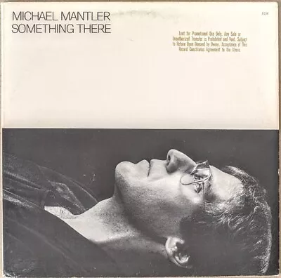 Michael Mantler   Something There US Original Vinyl • $55.84
