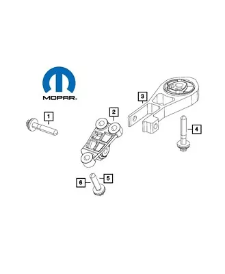 Transmission Mount Isolator OEM Mopar 68402368AA • $45.95