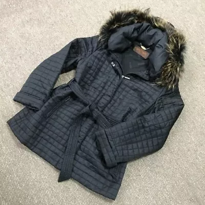 BALMAIN  Quilted Down Jacket Raccoon Fur Jp • $165