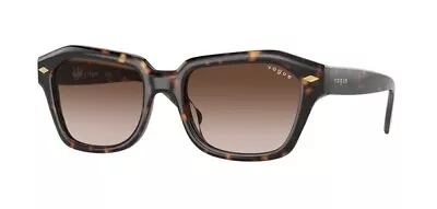 VOGUE VO5444S W65613 Dark Havana Brown Gradient 50 Mm Women's Sunglasses • $50.94