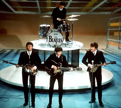 Beatles Ed Sullivan Show 1964 8x10 Picture Celebrity Print • $3.99