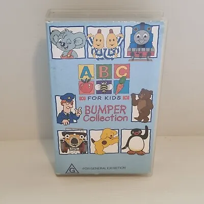 ABC For Kids Bumper Collection VHS Children Thomas The Tank Engine + More - Rare • $30