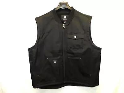 Duluth Trading Alaskan Hardgear 3X Black Prudhoe Bay Vest Softshell Jacket Zip • $39.99