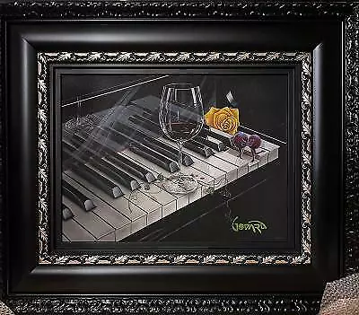  Piano Keys  By Michael Godard A UNIQUE PAINTING • $11950