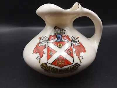 Crested China - ABERGAVENNY Crest - Jug - Porcelle. • £5.50