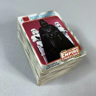 1980 Topps Star Wars The Empire Strikes Back Series 1 Complete Card Set - 1-132 • $50